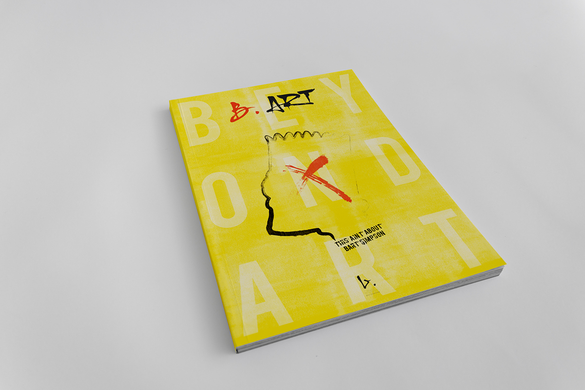#Design #visuals #Indesign #photoshop #illustrator #Poster #typography #illustration #illust #yellow #book cover #Cover design #magaznie #bart simpson