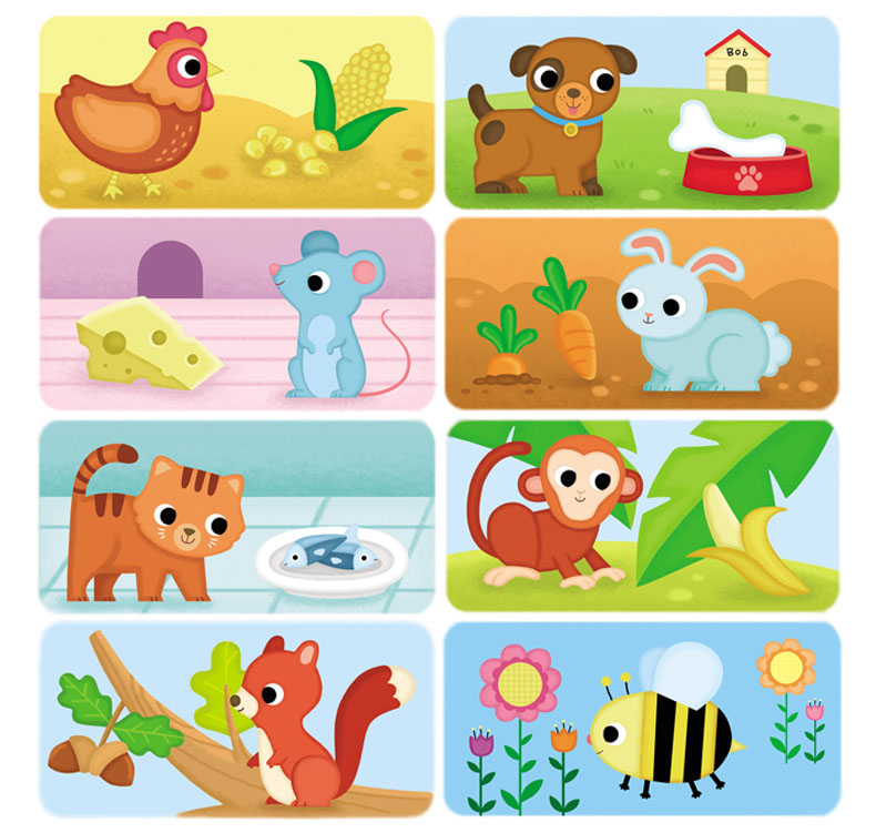 puzzle toys ChildrenIllustration kids kidlit woodentoys animals toydesign ilustracioninfantil goula