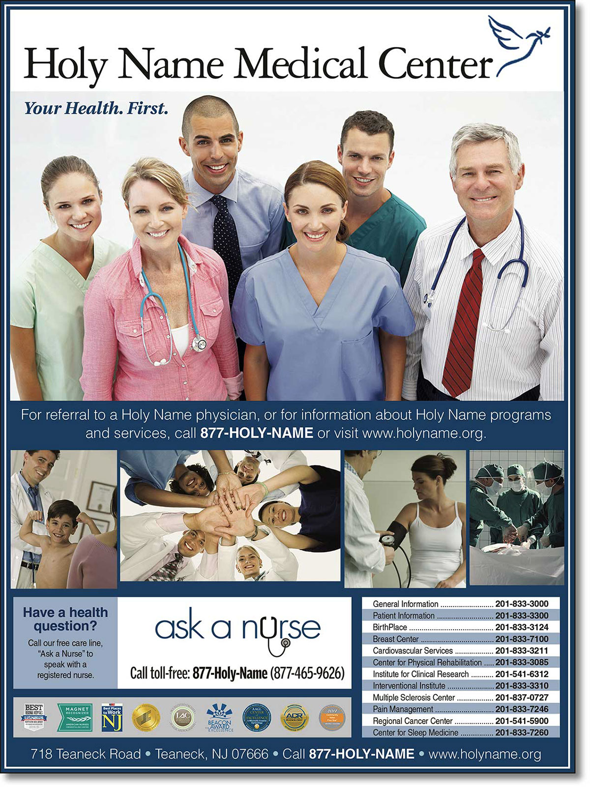 full page magazine ads Direct mail