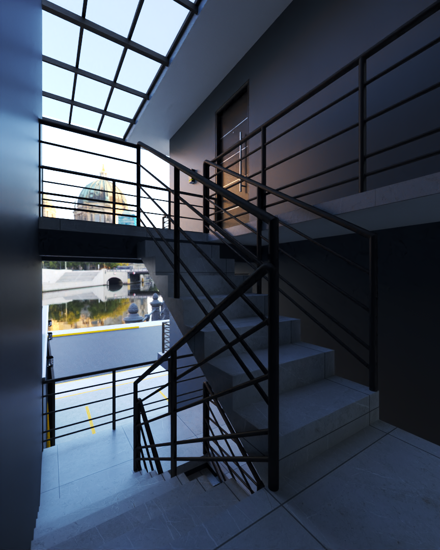 house architecture Render sketch ILLUSTRATION  Digital Art  concept visual