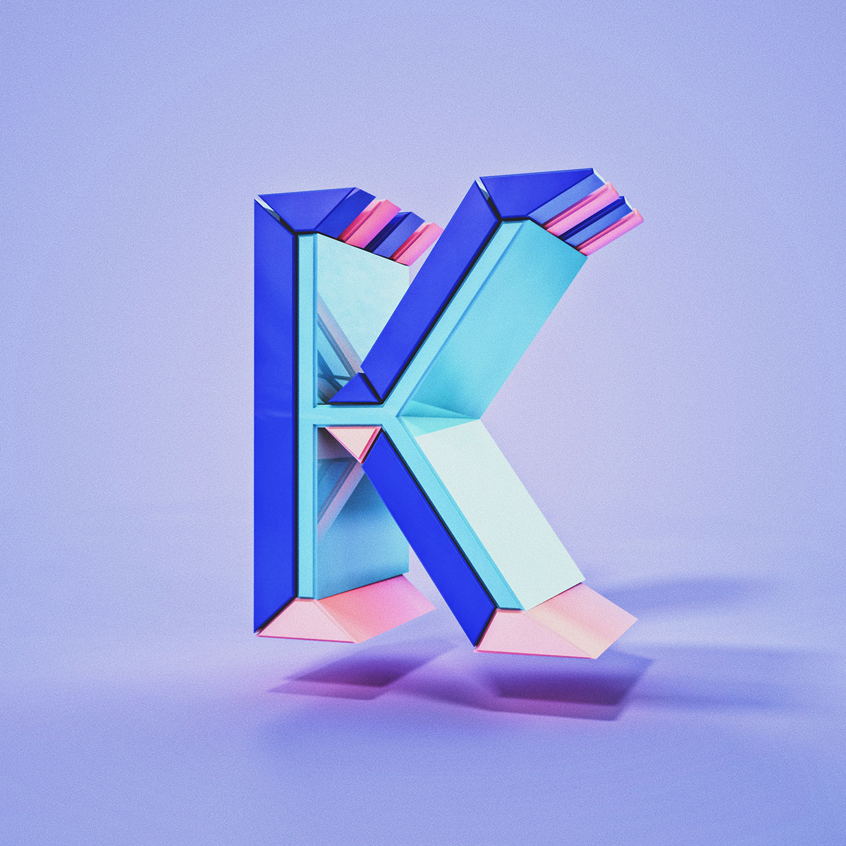 36 Days of Type - 3D Edition 2018.