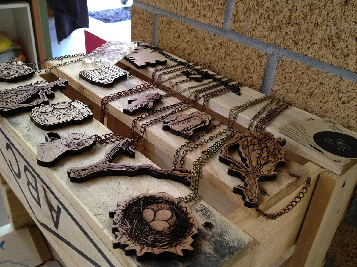 rimu wood laser cut recycled materials