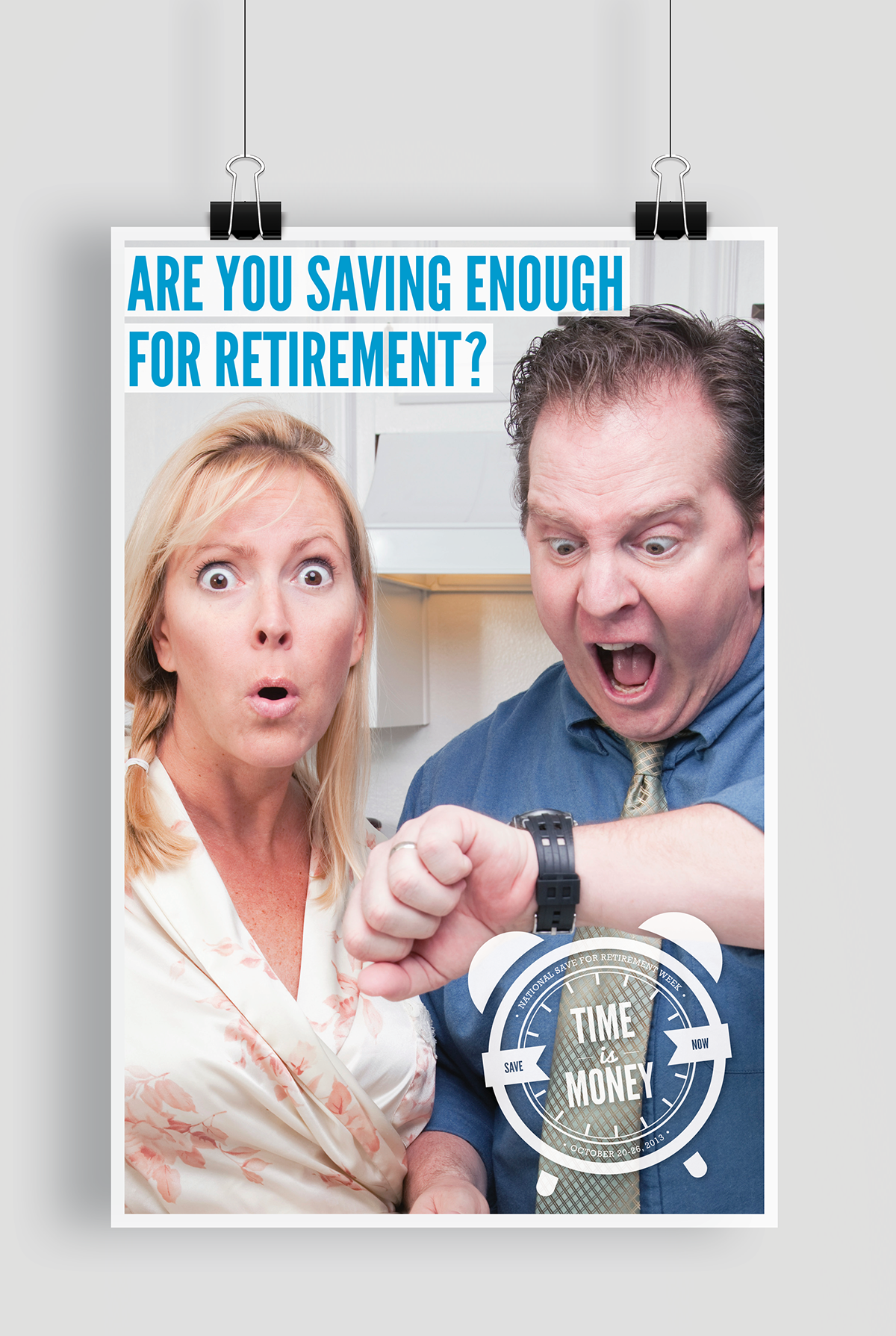 investing retirement Save For Retirement campaign posters postcards email template logos Logo system