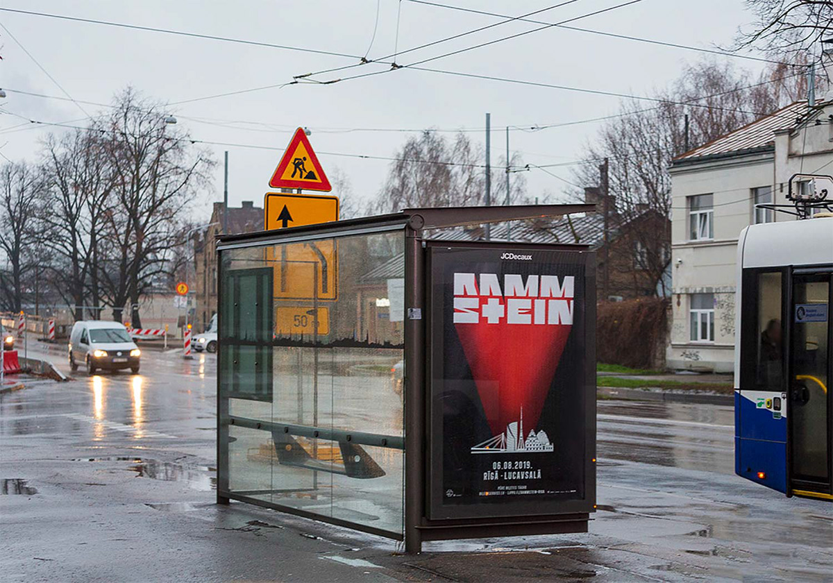 Rammstein artwork poster tour german design Plakate silkscreen