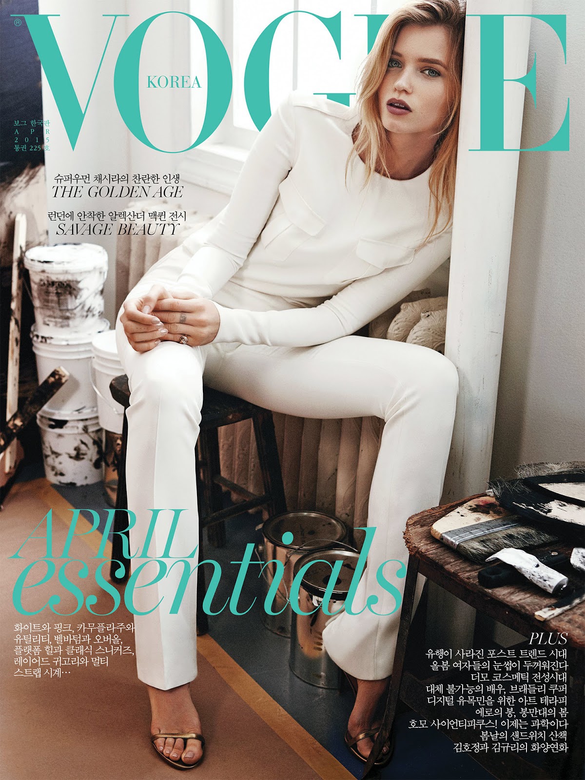 ELI CREATIVE CAFITCH Abbey Lee Vogue Korea