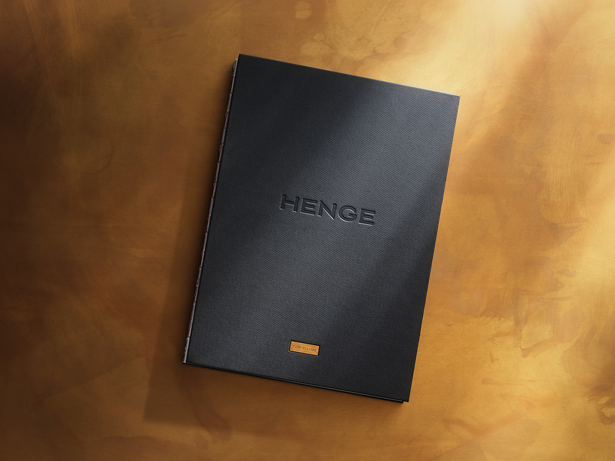#henge #monograph #black #gusto #limitededition