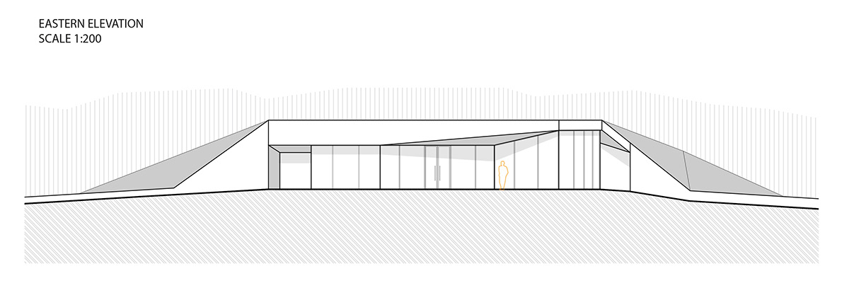 3D architect architecture archviz coffee shop Competition exterior Render visualization iceland