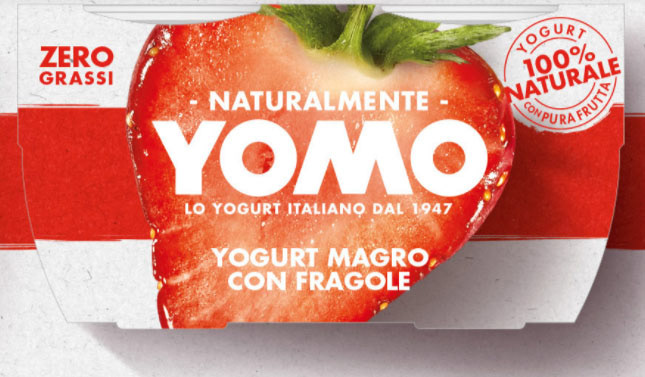 yogurt mirtilli yomo frutta Fragola Pack confezione