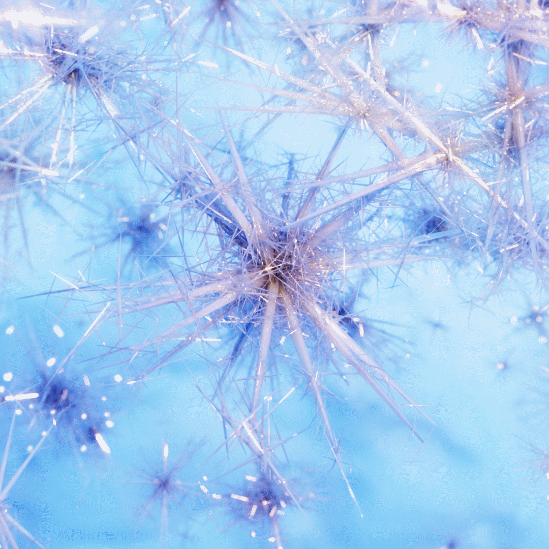 c4d frost snowflake microscopic cold snowy winter frosted 3drender cinema4d