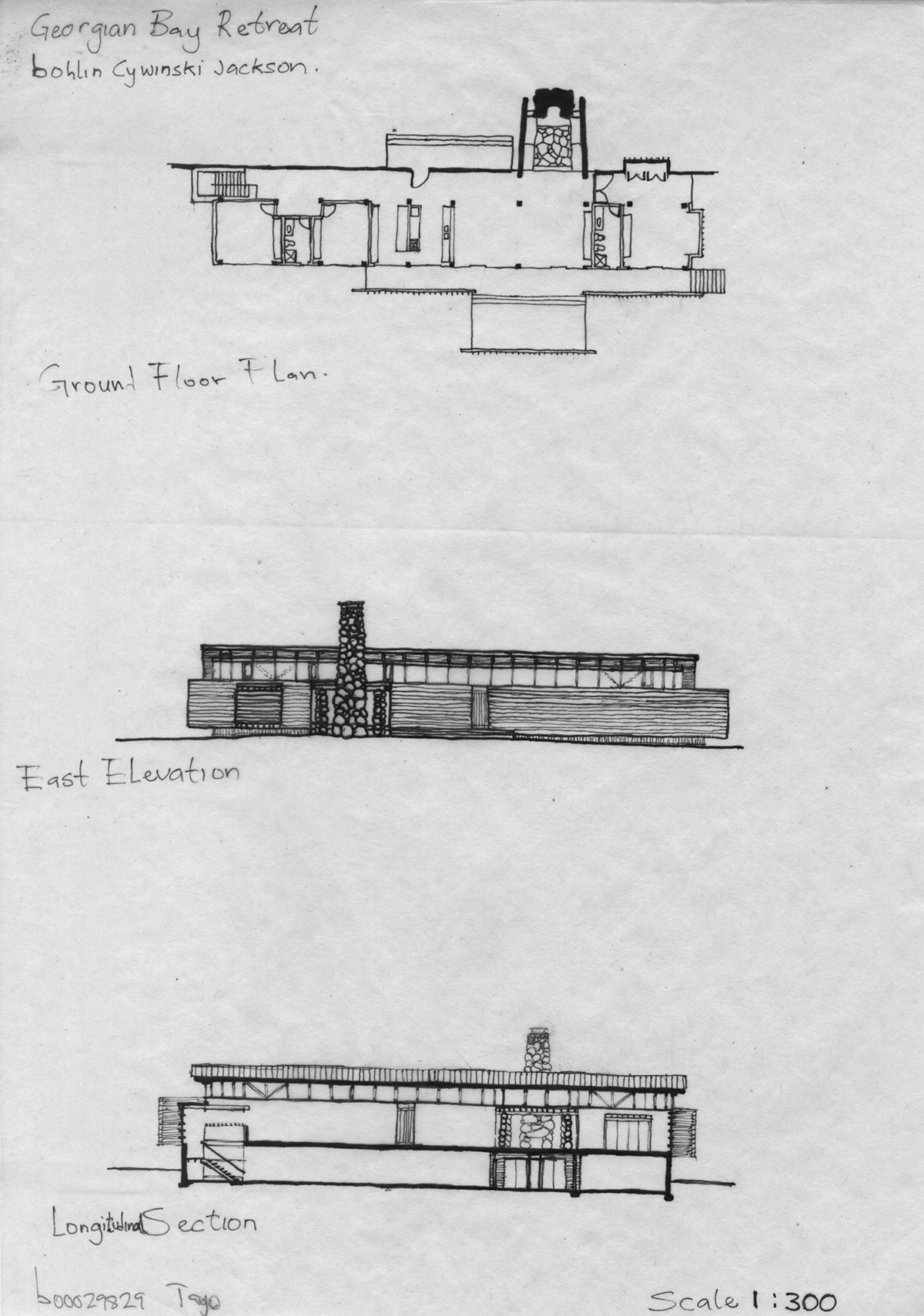 Bohlin Cywinski Jackson Georgian Bay Retreat Case Study sketching perspectives design art