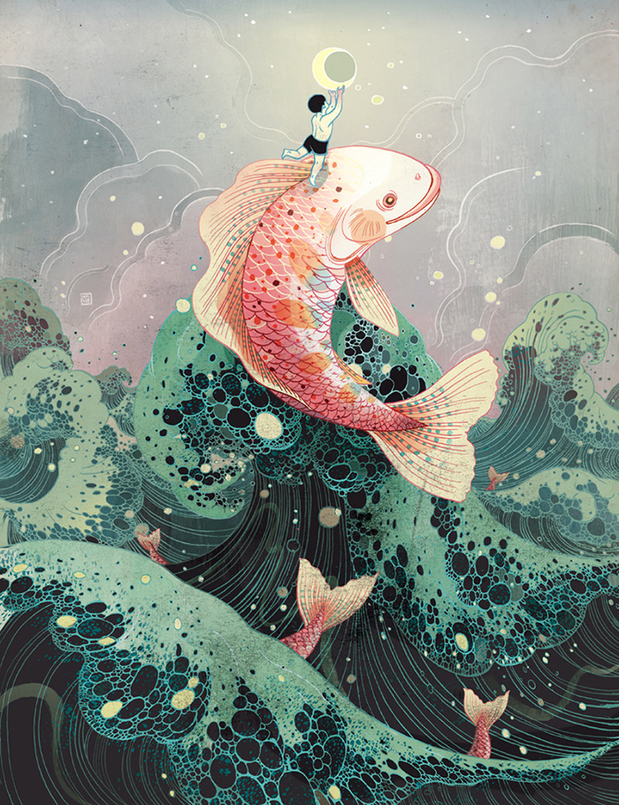 editorial conceptual victo ngai detail detailed fantasy Nature graphic whimsical
