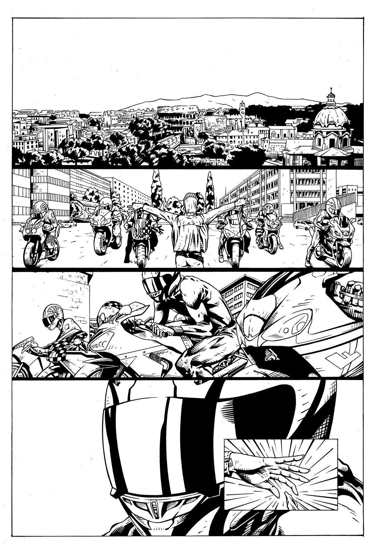 comics comic art Comic Book page sequential print traditional narrative