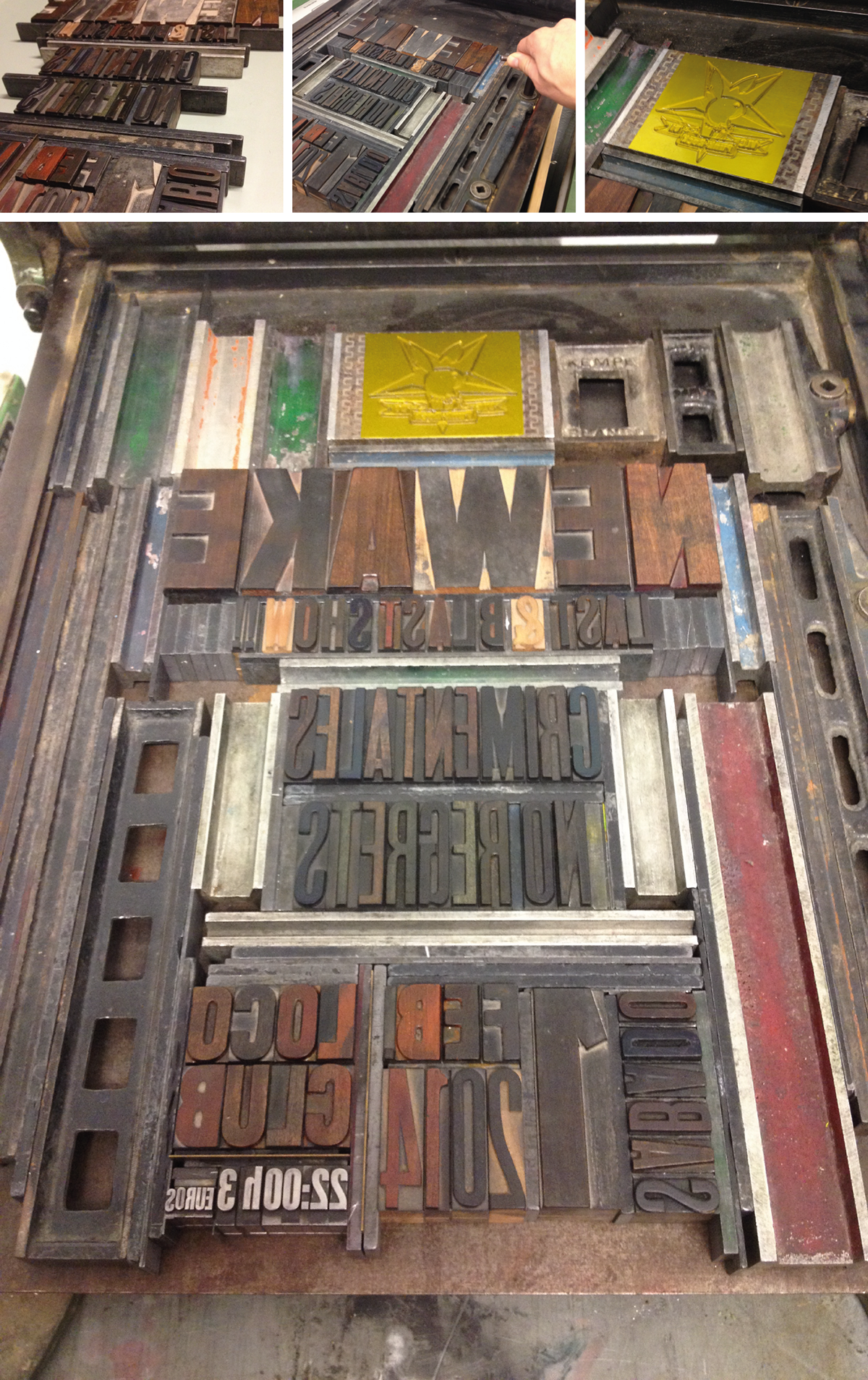 letterpress wood type Obsolete Letterpress