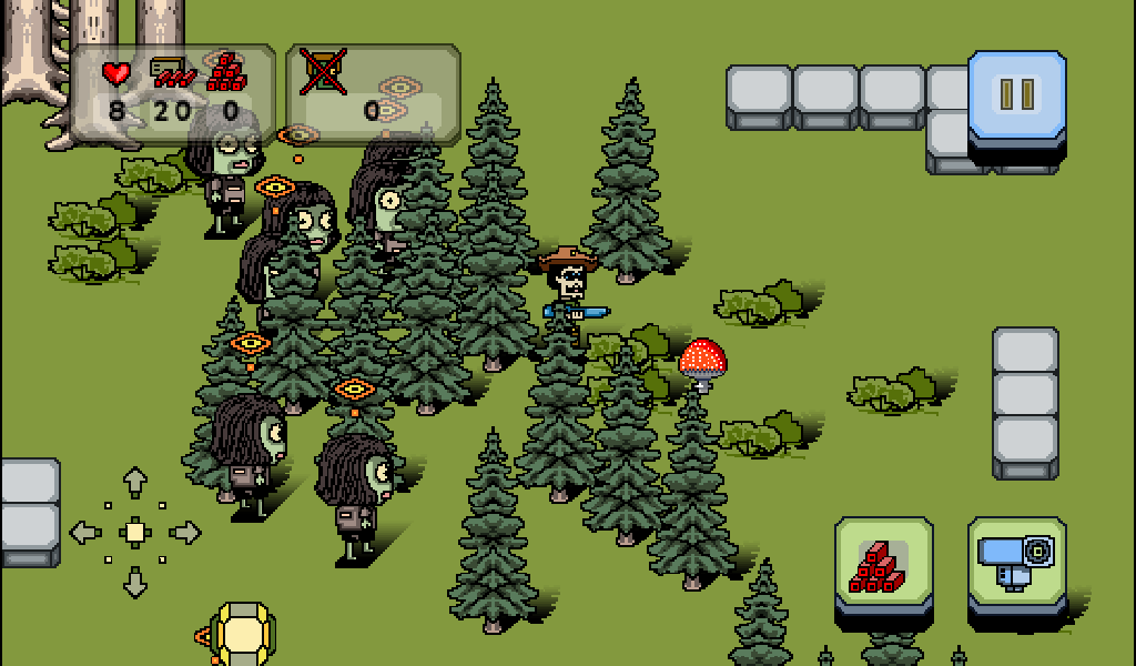 zombie game woodland ios android Zombie Hunter zombie woodland chokhonelidze pyxiegames