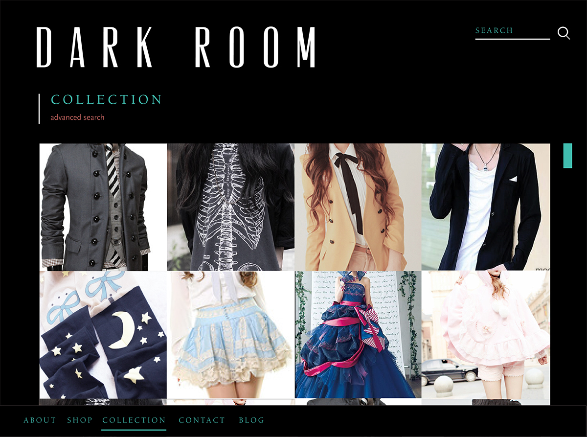 clothes dark Dark room Projector