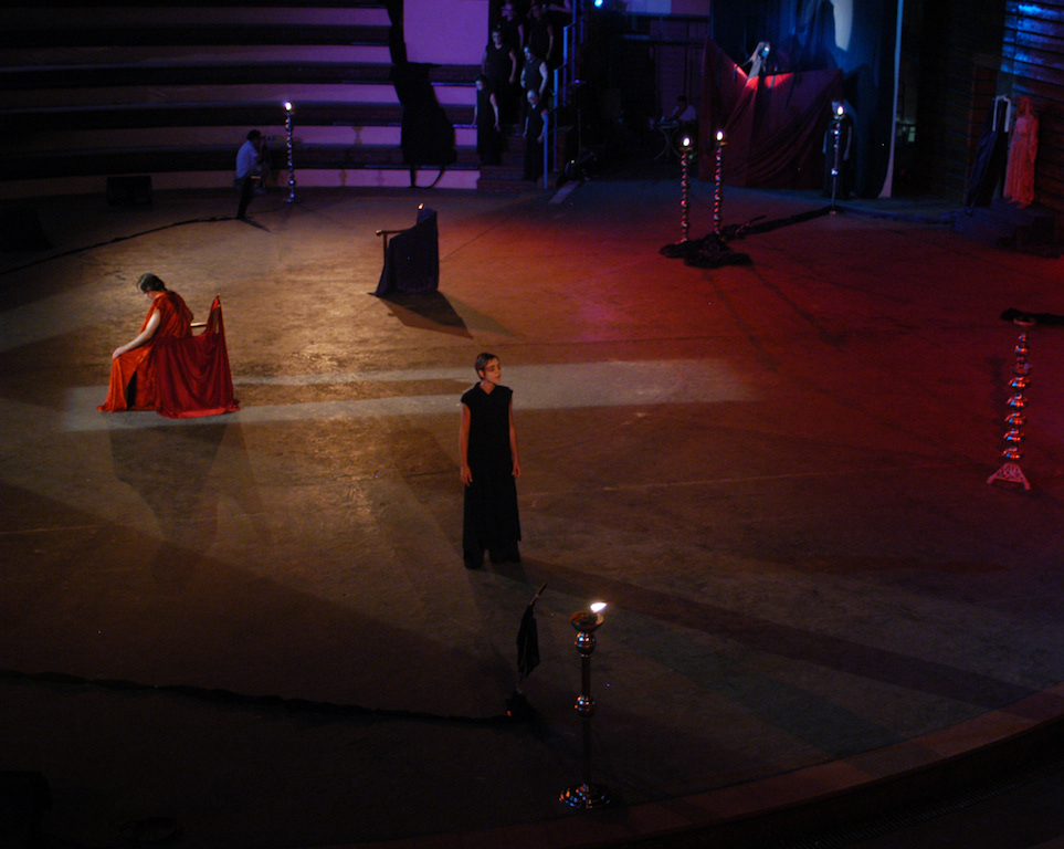 Oedipus arkadia Open Theatre