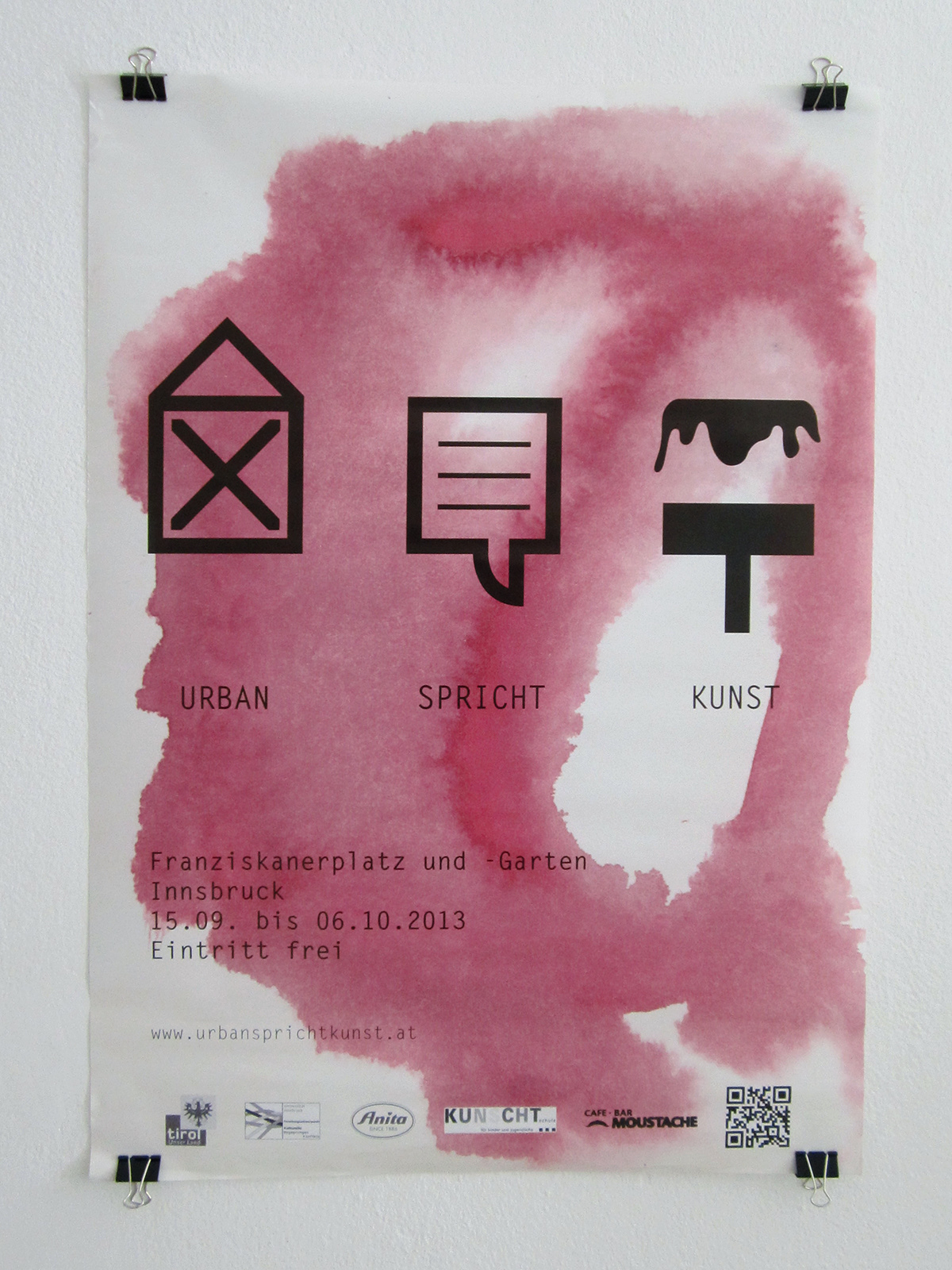 UrbanSprichtKunst icons poster flyer