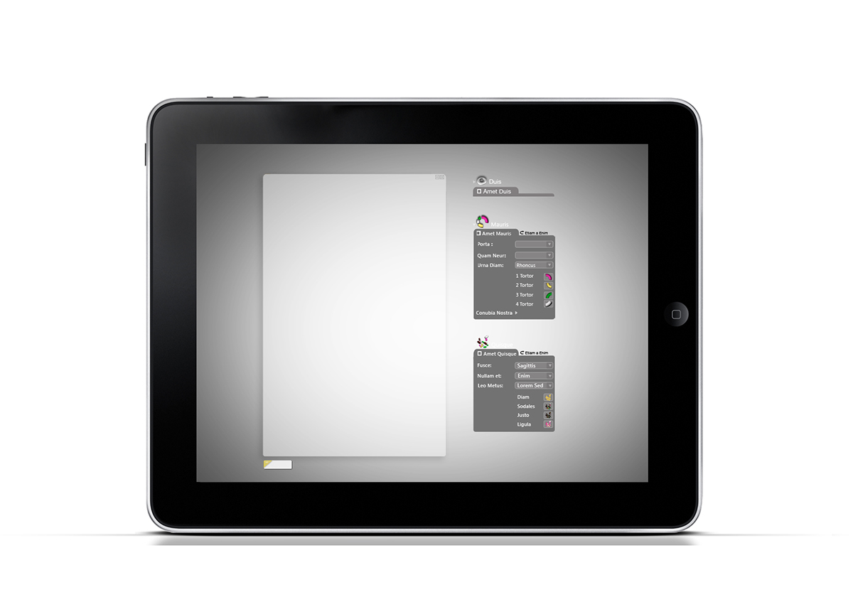 Adobe Portfolio tangram  Microsoft UI