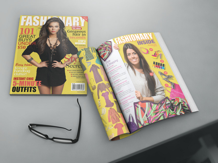 editorial magazine Magazine Cover Layout graphic design 