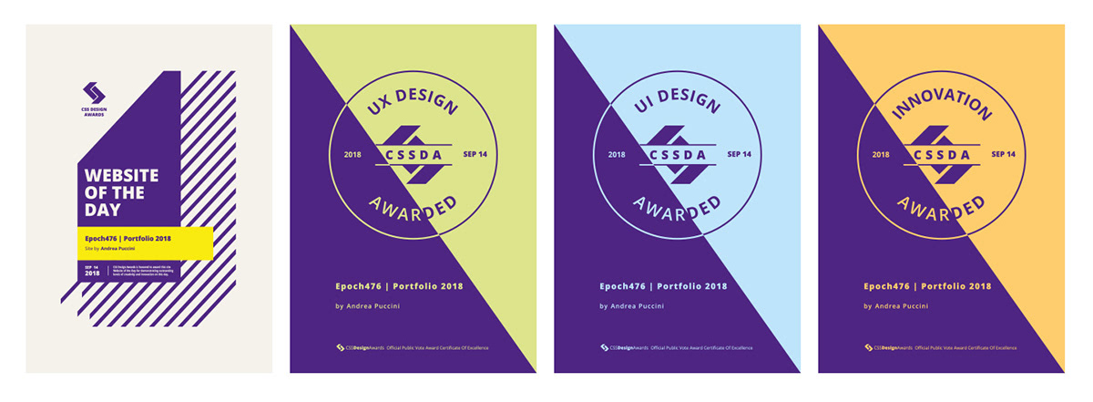 portfolio award Personal Brand Epoch Web digital ILLUSTRATION  css design helvetica