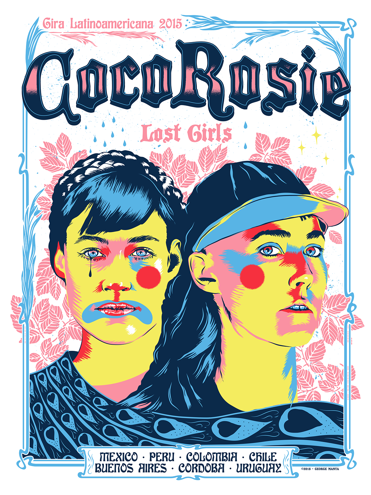 design GigPoster poster cocorosie