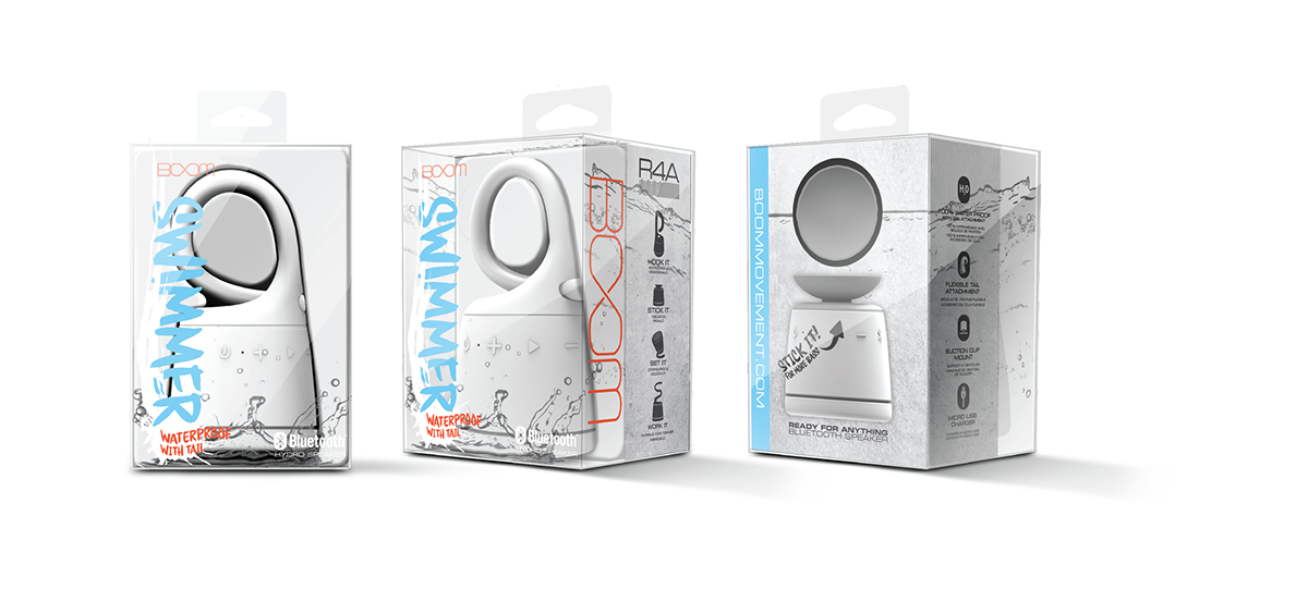Boom Movement CES14 InnovationsAward packagingdesign graphicdesign bluetooth personal audio Hydro Speaker