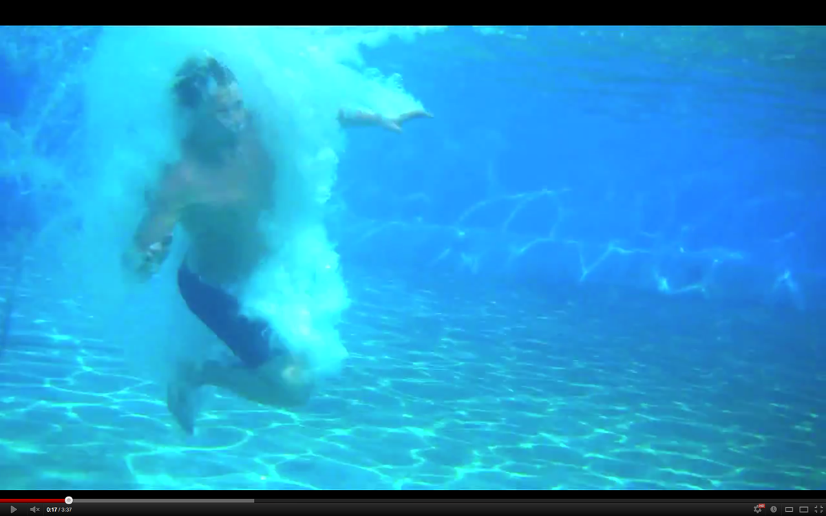 super700  Berlin  Summer  Pool  water Love UNDERWATER LOVE  blue water  Music  mucis video  dddd  doele  danny doom