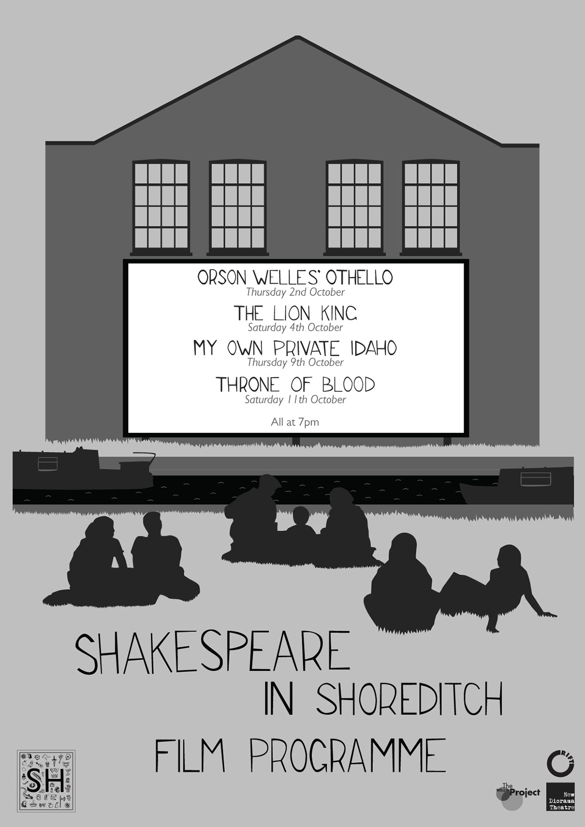 poster Shakespeare in Shoreditch Shakespeareinshoreditch #shakespeareinshoreditch rift interactive Theatre