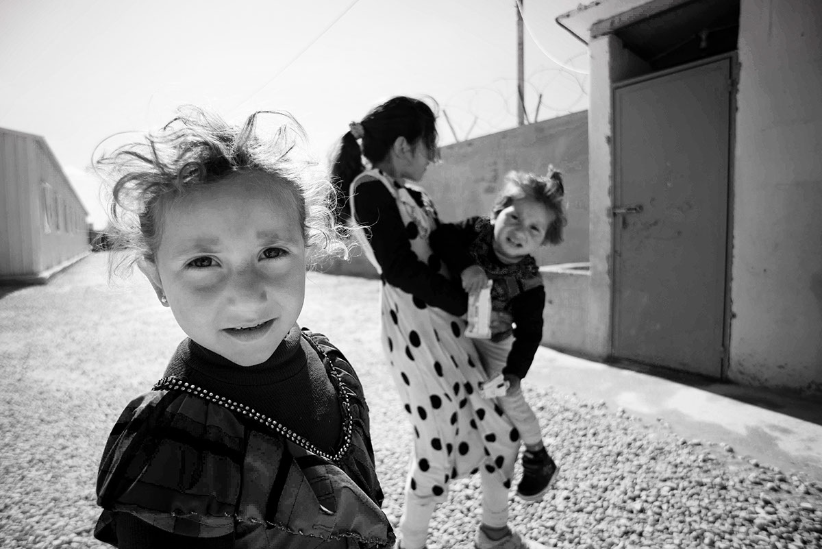 children Syria War refugee camp