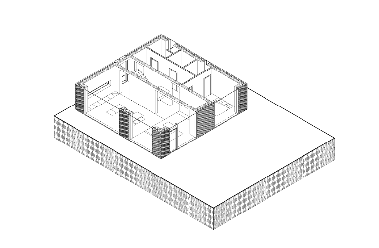 3dsmax architecture archviz brick CGI corona design house Landscape Minimalism
