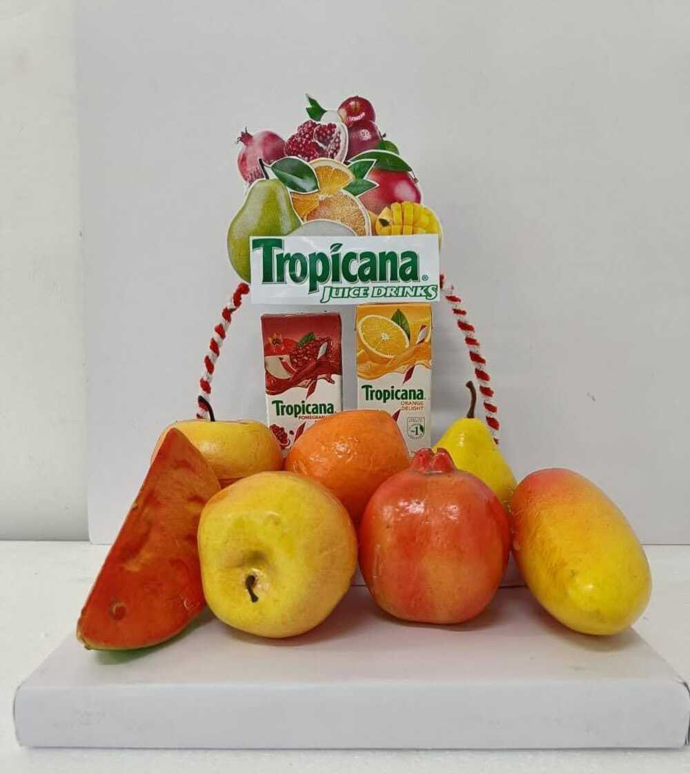 design tabletop 3d modeling Tropicana Juice freshness Freshfruits