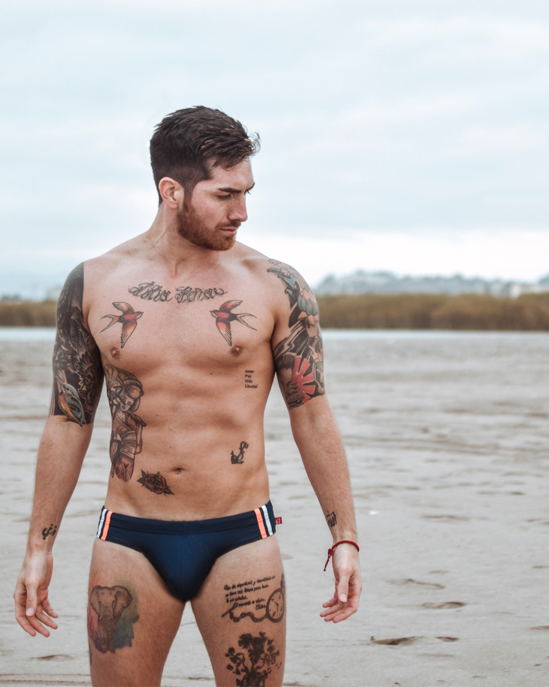 beach fitness fitnessman fitnessmodel malemodel Menstyle outdoorlife Speedo swimmer swimwear