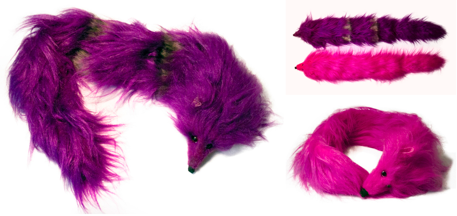 FOX fox collar Fur stole sewing collar accessories fake fur faux fur toy boa