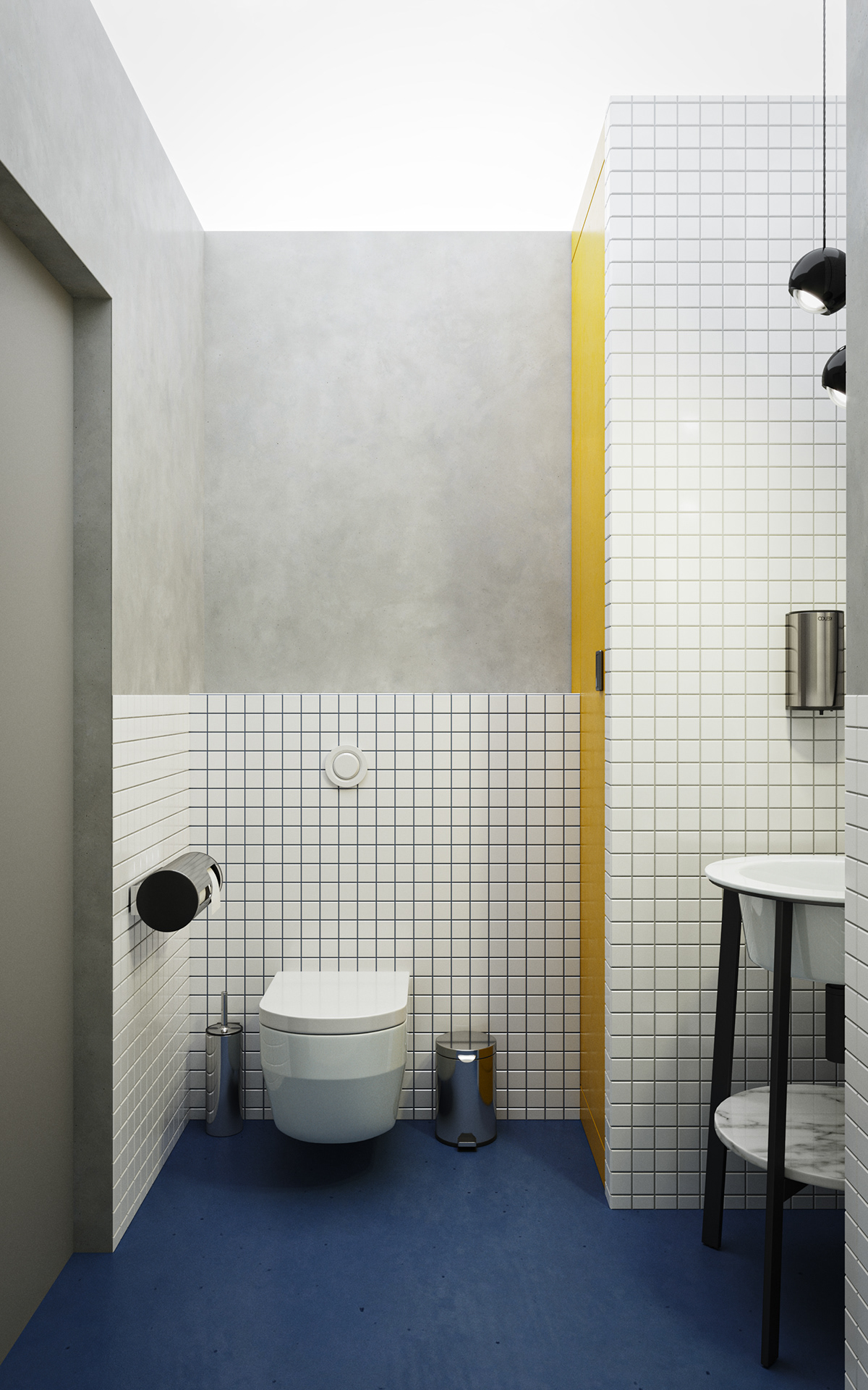 3ds max corona renderer interior design  toilet visualization визуализация дизайн интерьера туалет