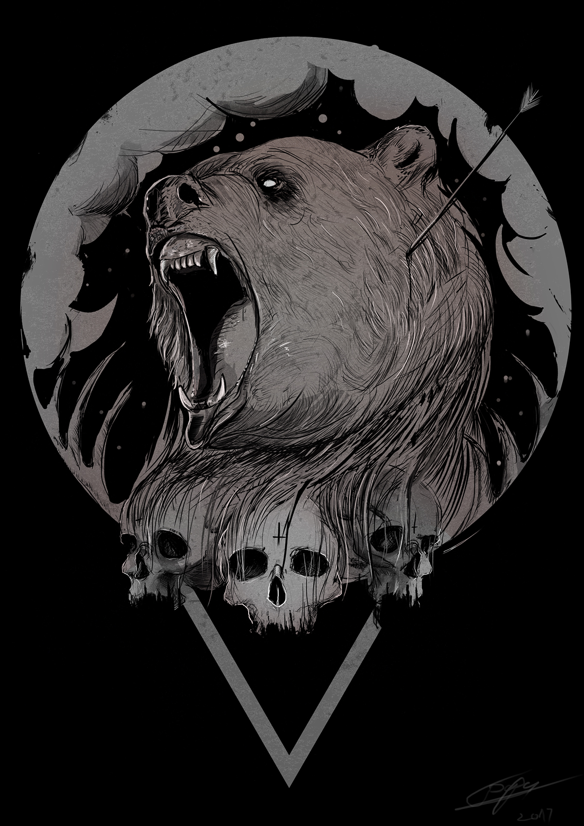 animals beast dark posters bear raccoon TALES story creatures