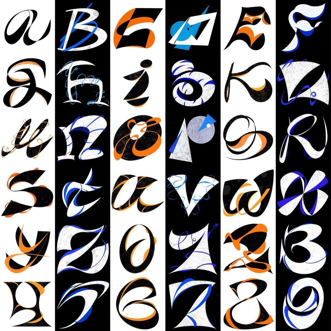 36daysoftype Calligraphy   font illustrations type Handlettering handwritten letterhead lettering type design