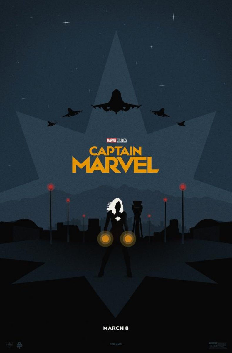 Captain Marvel posters marvel Marvel Studios Poster Posse agency SuperHero