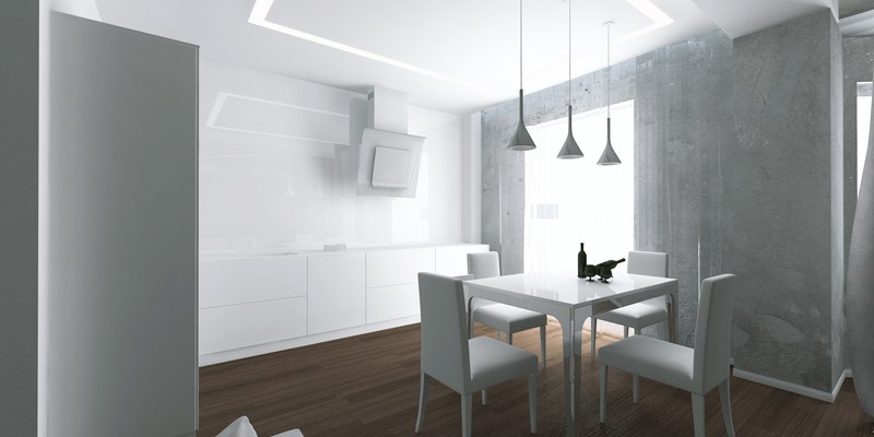 LOFT  minimalism  osin misha osin Interior brick concrete White simple лофт светлый интерьер простой интерьер