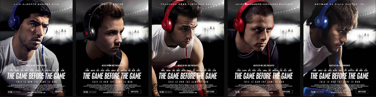 Electronics headphones lifestyle athletes WorldCup Neymar soccer