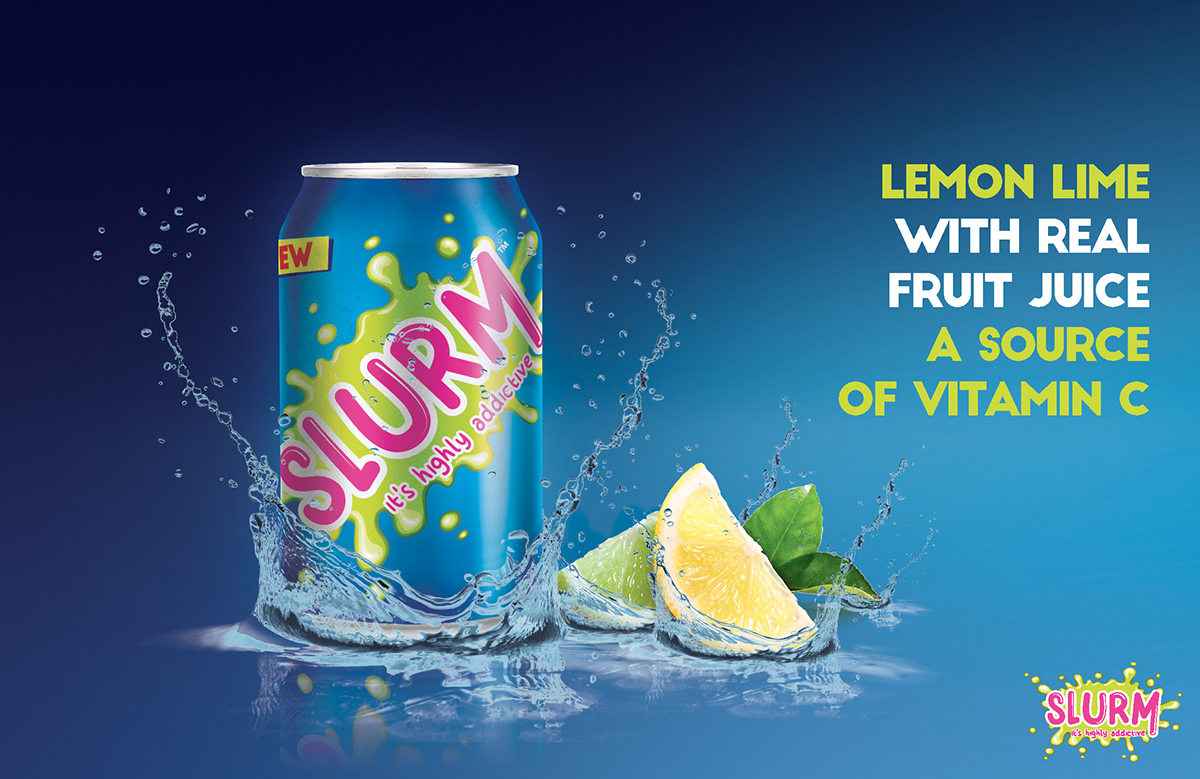 slurm futurama brand marque fictive soda can canette lemon citron Fruit