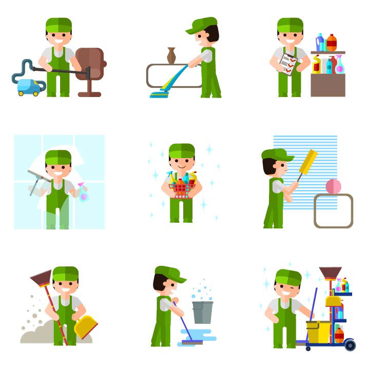 cleaning company icons cleaning freight transport Education