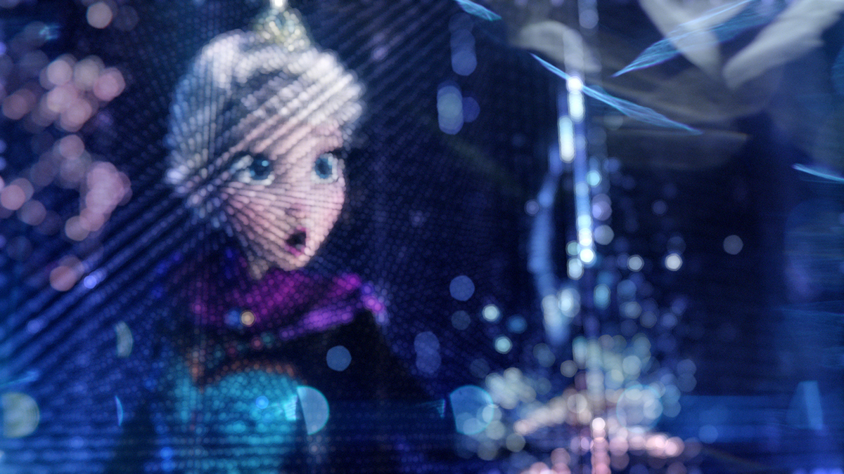 Foxtel Movies Ken Lambert Thor VFX Supervision FOX depth of field led light installation out of focus Chris Hemsworth bokeh