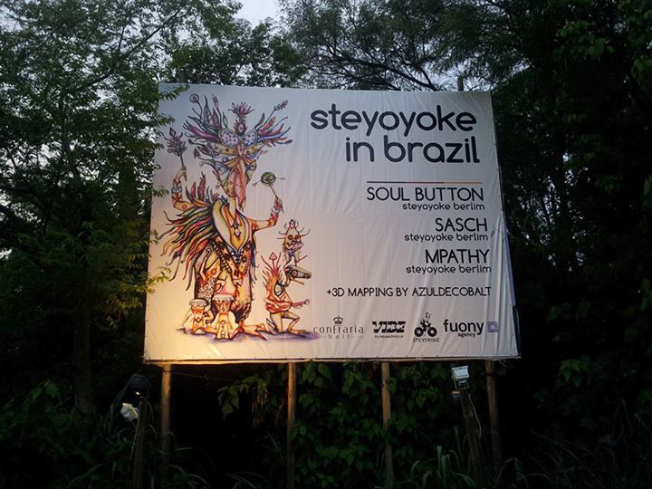 Steyoyoke in brazil steyoyoke Brazil Character kunst soul button sasch watercolor berlin