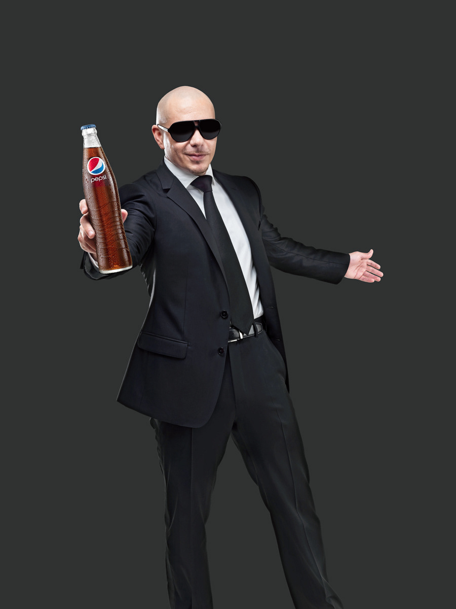 Pitbull retouch retoque pepsi music Image manipulation
