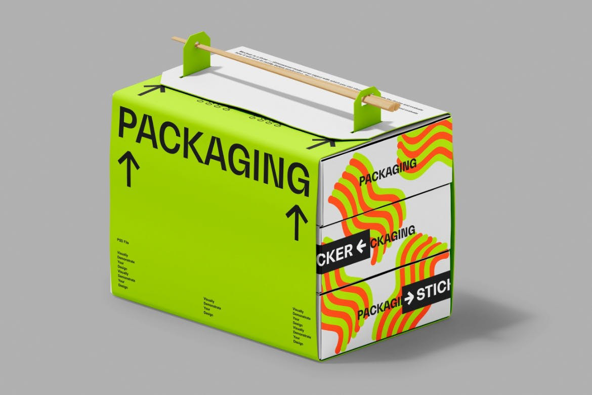 box Packaging packaging design package package design  product design  product Mockup psd mockups