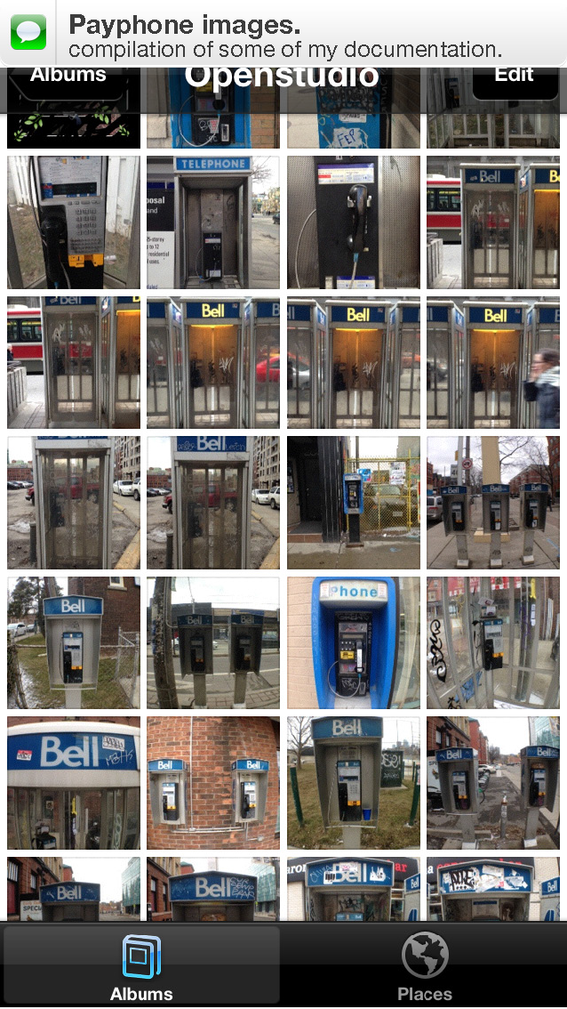 iphone payphone research communication Street Toronto cananda new old Technology