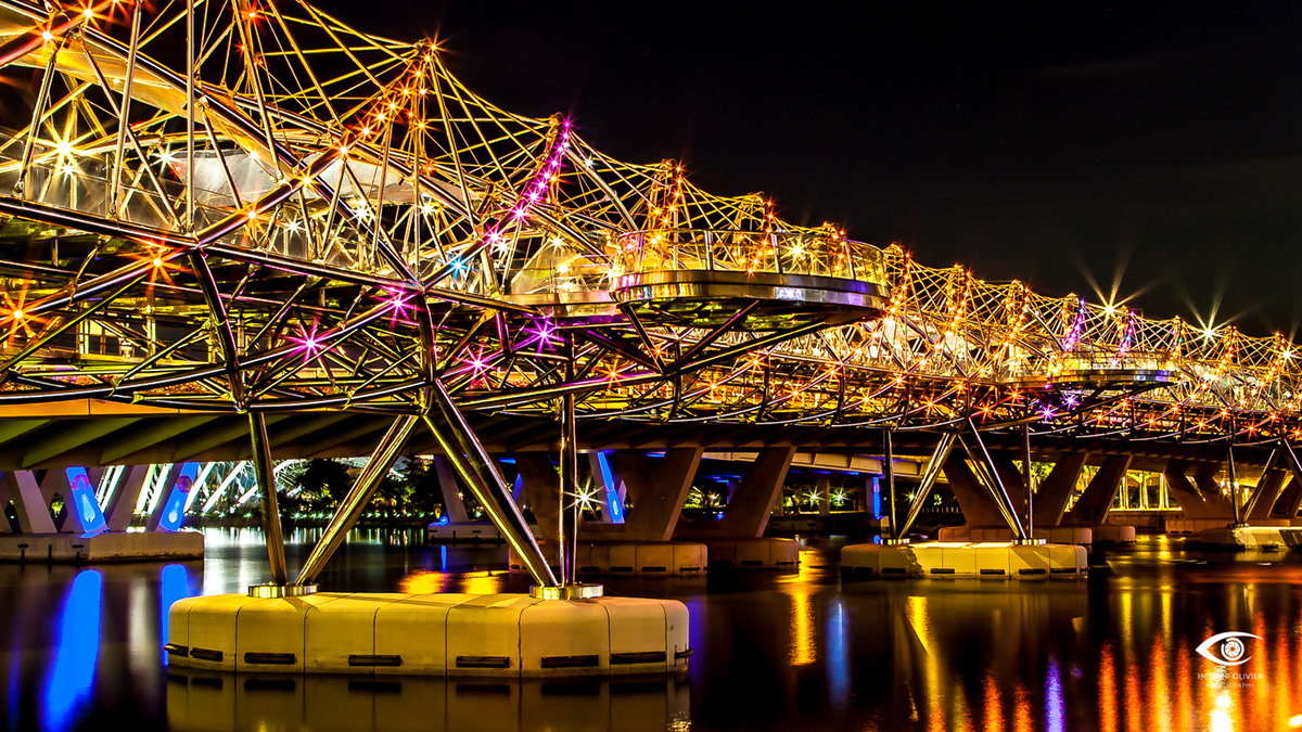 Helix-Brücke | Singapore | HolgerOlivier Photography