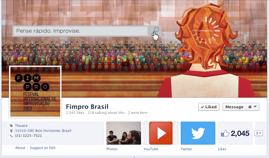 FIMPRO festival  internacional  improvisação popcorn Agentz teatro Evento Vivo