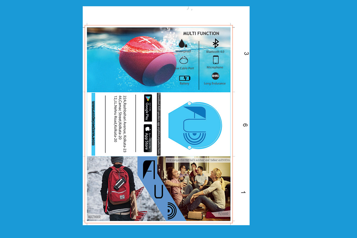 brochure flyer Hoarding logo newspaperdesign Packaging Standee visitingcard
