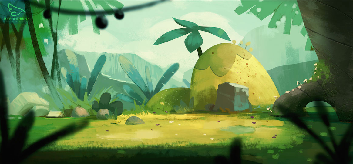 game concept art game background studio mouette